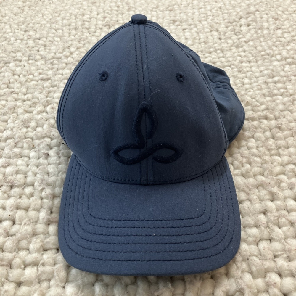 PrAna‎ Hat Cap Mens Adjustable Meshback Snapback Outdoor Hiking Casual Blue
